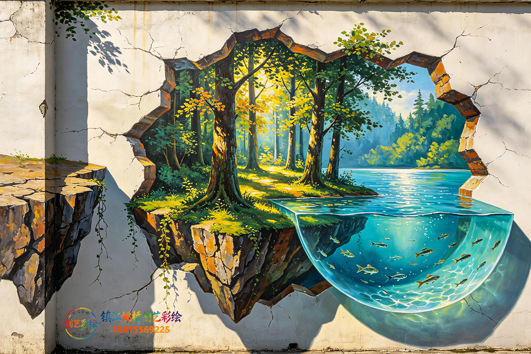 镇江3D彩绘