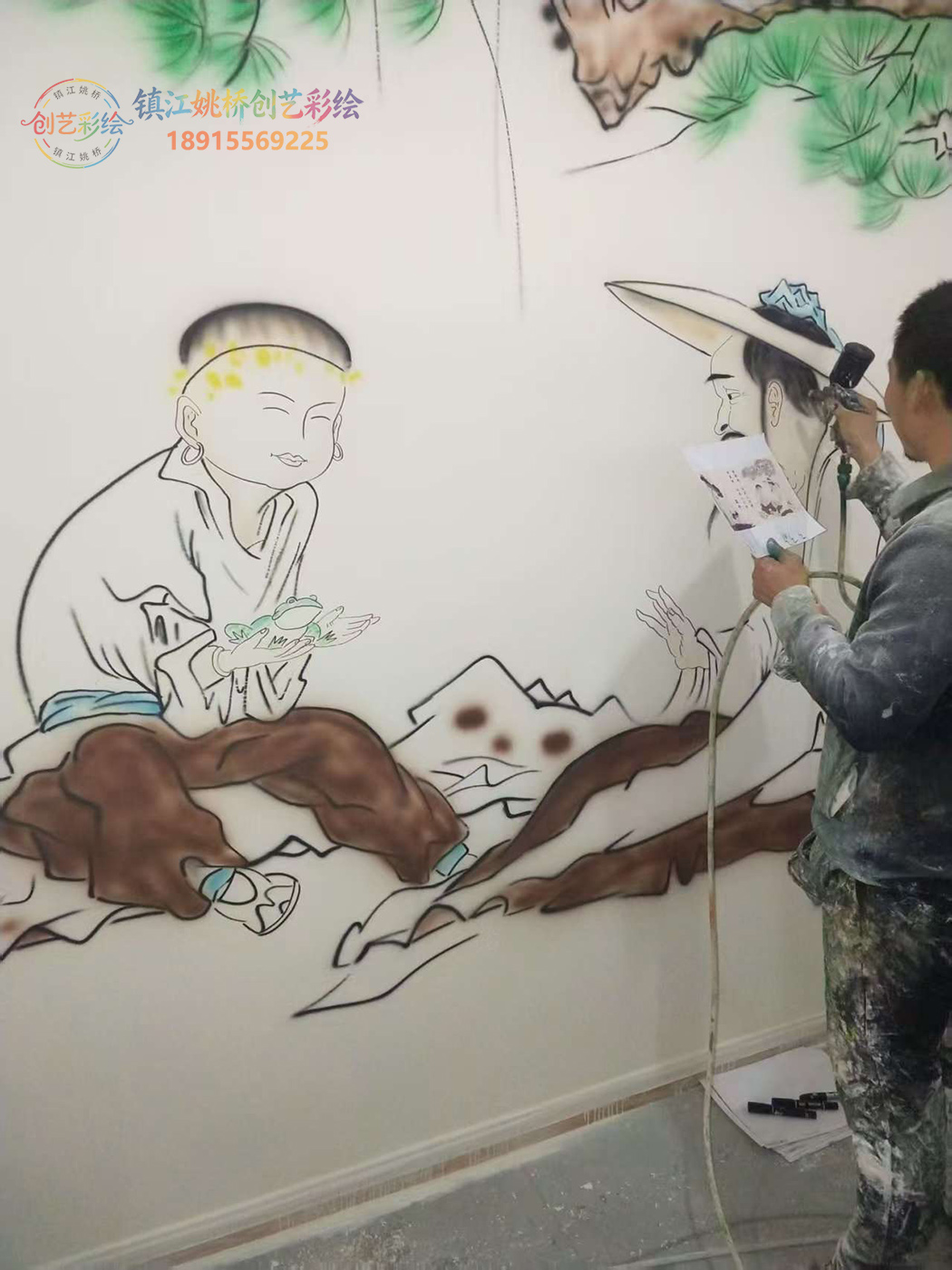 镇江手绘