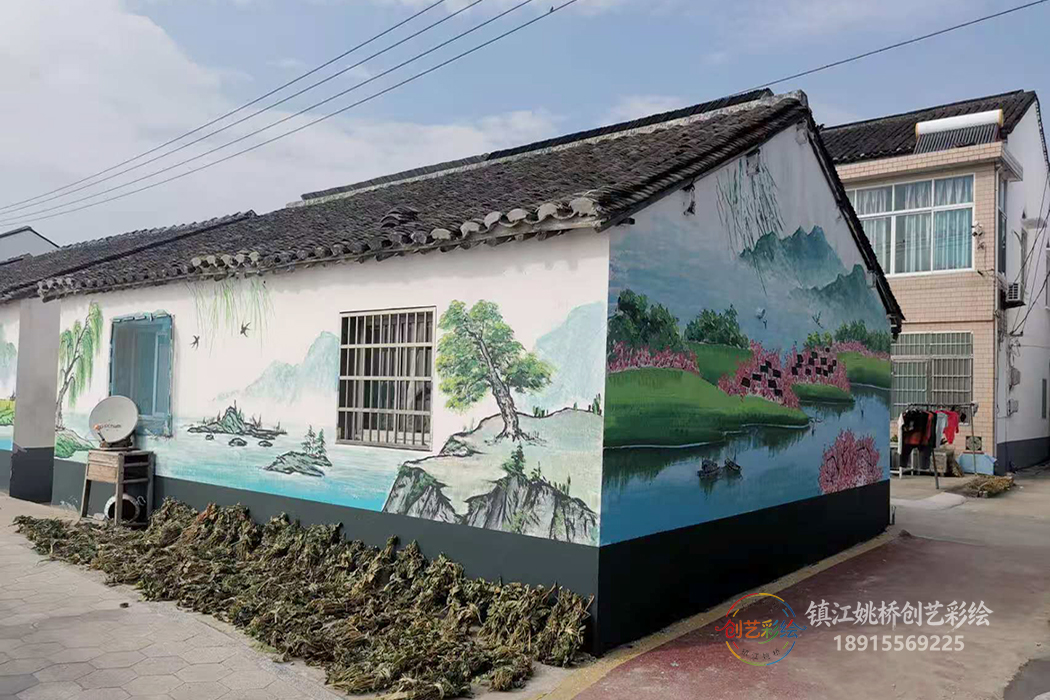 镇江墙绘赋新色