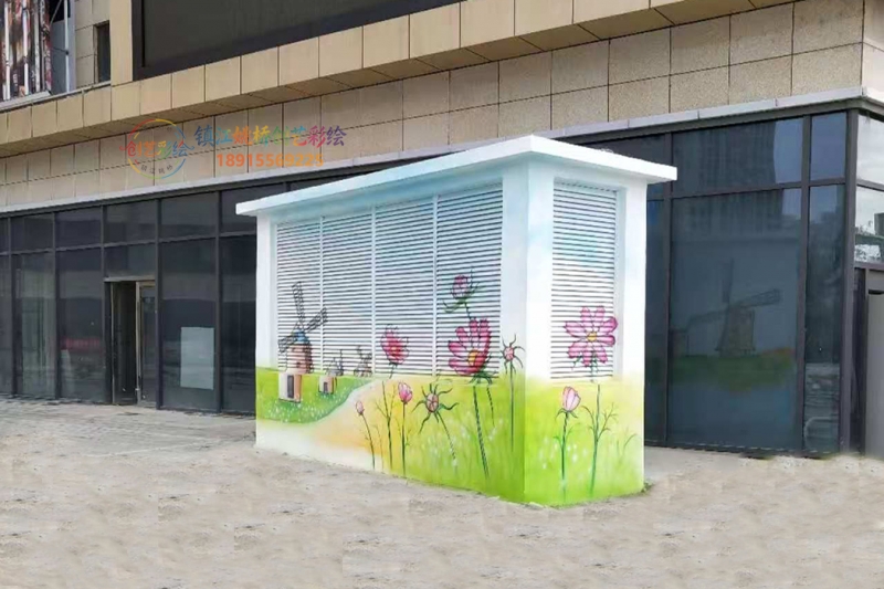 电箱彩绘绘就城市美学