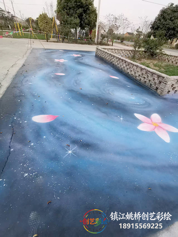 镇江地坪彩绘