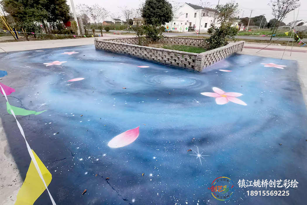 镇江地坪彩绘