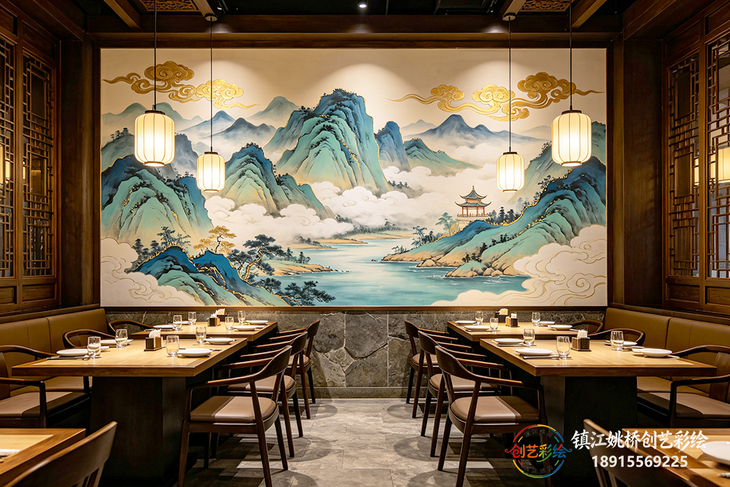 镇江手绘国风火锅店
