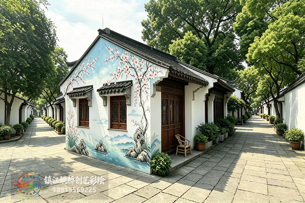 镇江彩绘画