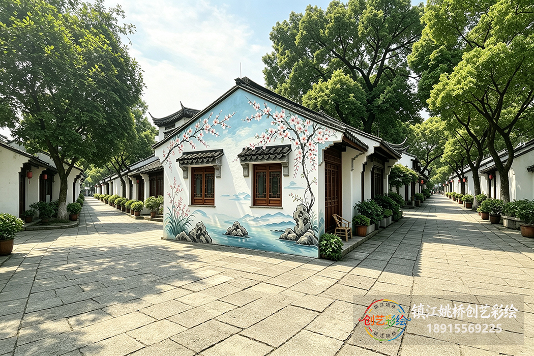 镇江彩绘画
