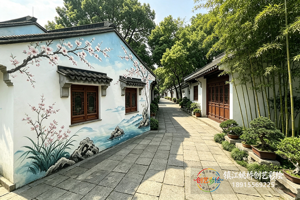 镇江彩绘画