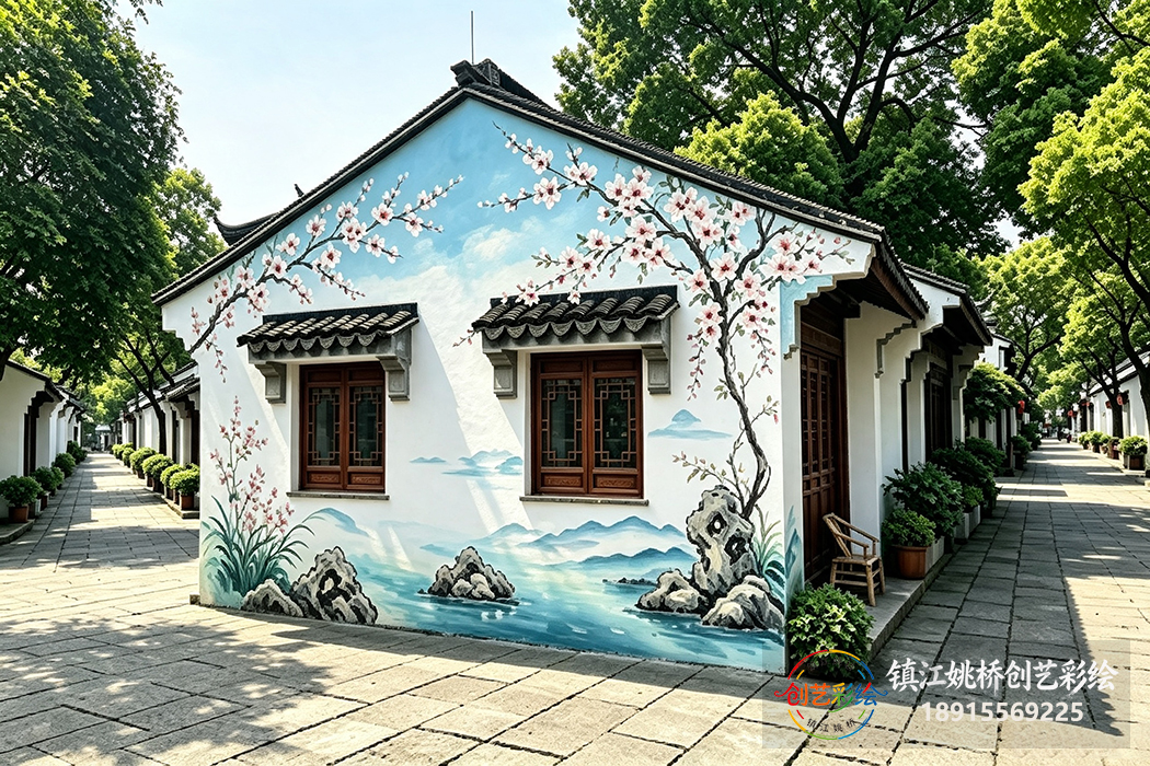 镇江彩绘画