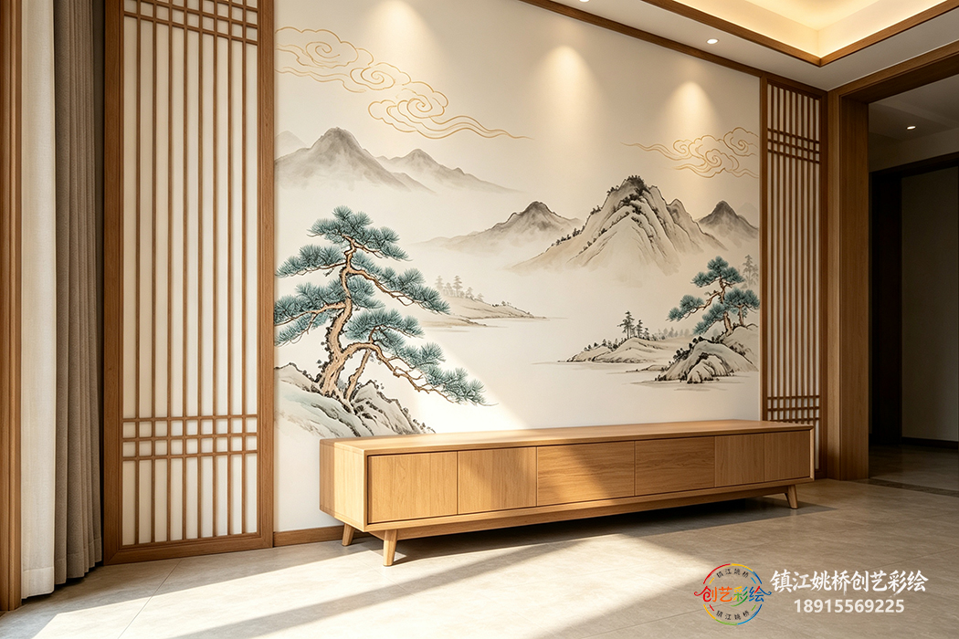 定制镇江墙面画画