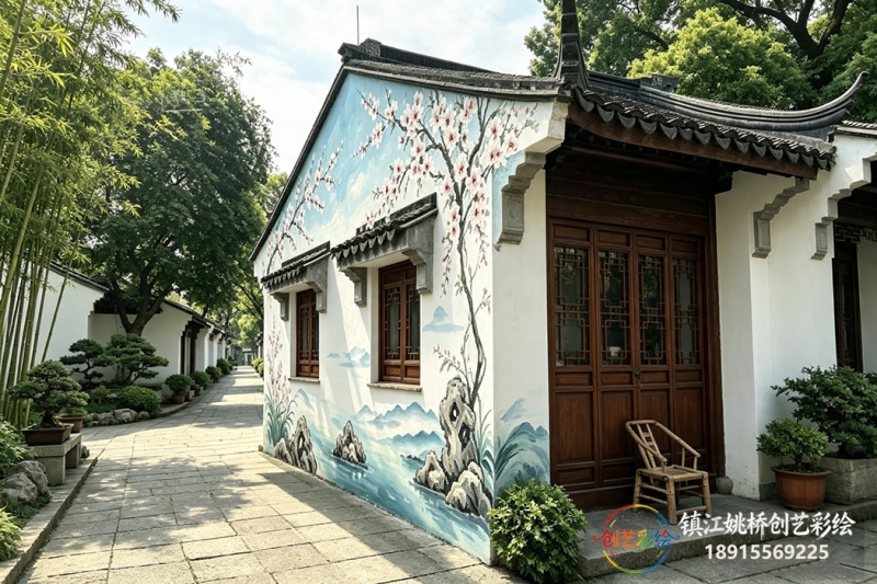 镇江彩绘画